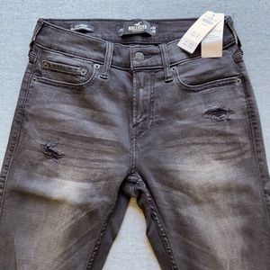 HOLLISTER Men’s Jeans, 28 x 30, Black, NWT